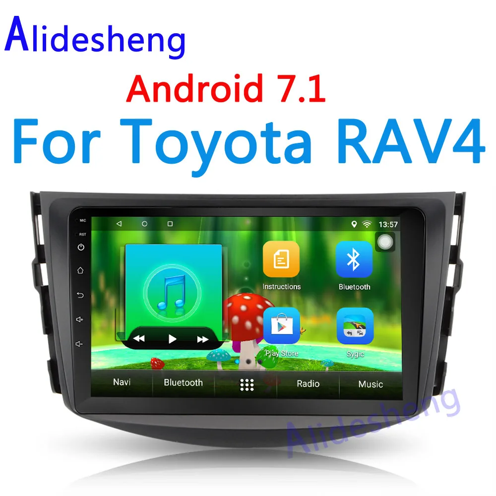 8 &quot2din Android 7 1 dvd плеер автомобиля радио для Toyota RAV4 Rav 4 2007 2008 2009 2010 2011 мультимедиа