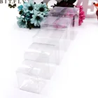 5*5*5 см прозрачная коробка для конфет, подарки, держатель для подарков на день рождения, свадьбу посылка для шоколадных конфет, праздничные милые мешки для конфет, ювелирные изделия