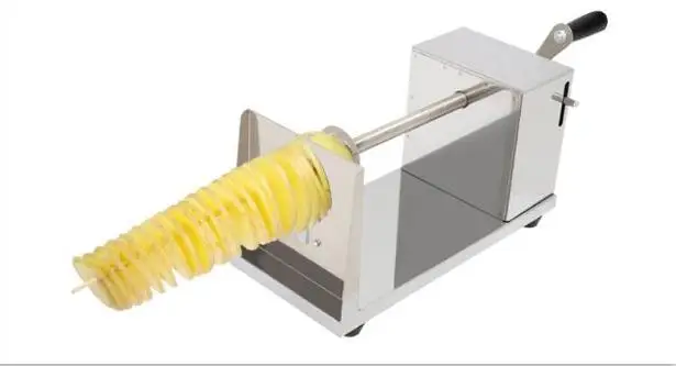 Руководство спираль Чипсы Maker; Twister Slicer Cutter; резки Торнадо поворот машины