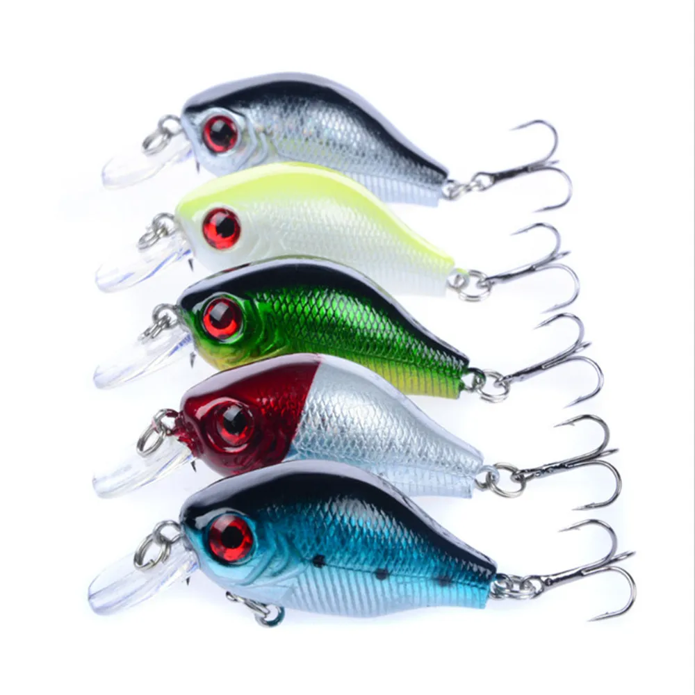 FISHINAPOT Новое поступление 1 шт. небольшая жесткая наживка воблер (6 см)/8 8g Рыбная