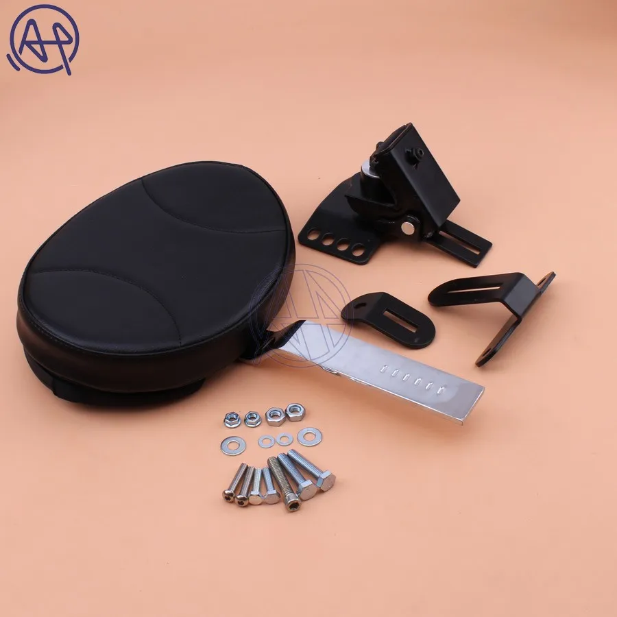 Регулируемая Хромированная Подставка для мотоцикла вилка водителя комплект