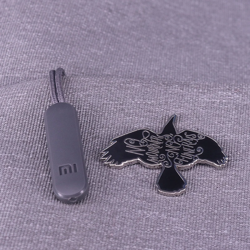 

No mourners no funerals six of crows enamel pin Grisha trilogy literature badge bookish gift jacket backpack accessory