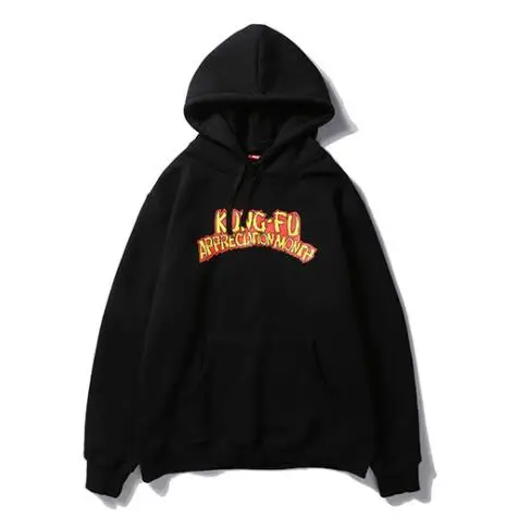 Yizlo vintage толстовки для мужчин и женщин кунг-фу балахон уличной хип-хоп harajuku