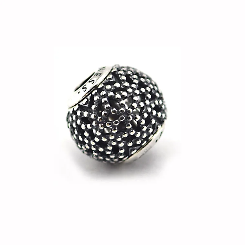 Подходит для браслетов Pandora Essence Wellness, серебряные бусины,, 925 пробы, серебряные амулеты, сделай сам, ювелирное изделие 09F011