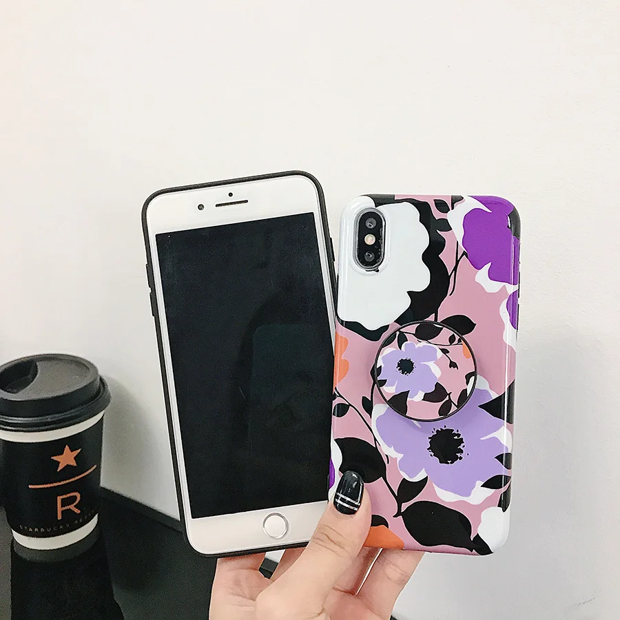 Чехол для телефона с желтым цветком 7 8 Plus XS Max XR Rose цветочные чехлы iPhone X 6 s 6S кашпо