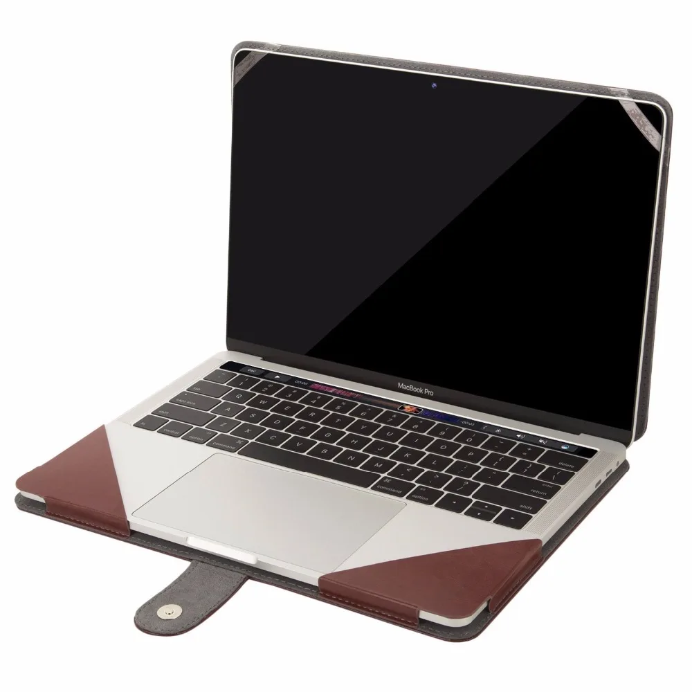 Чехол Mosiso из искусственной кожи для Macbook Pro 15 touch bar Retina 2017 2018 Mac аксессуары A1707|case for