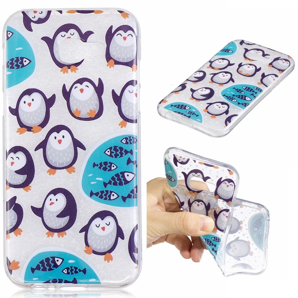 Для Samsung Galaxy A5 2017 Чехол Мягкий Силиконовый ТПУ для A52017 A520 A520F A 520 чехлы Защитный