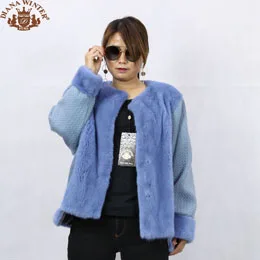 Sapphire blue Женская куртка женская шуба натуральный мех модная трендовая куртка для коротких поездок теплая ангольская ткань импортный мех Диана зима - Цвет: Sapphire blue