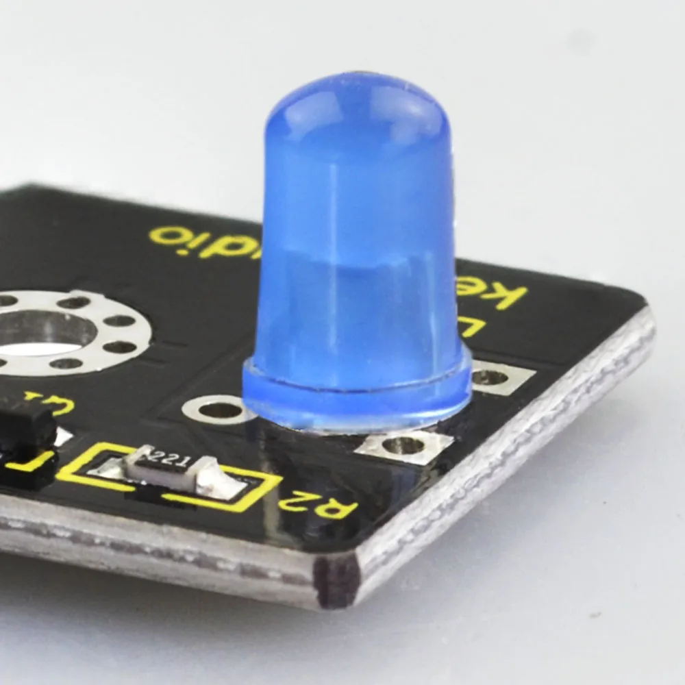 Модуль Keyestudio RJ11 EASY plug Светодиодный (синий) для Arduino STEM | Электронные компоненты и