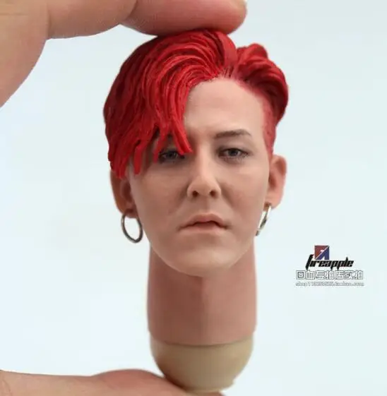 G-DRAGON 1/6 красивый певец BIGBANG G-DRAGON 1/6 масштаб Южная Корея знаменитый актер голова лепить для 1" Мужской фигурки тела куклы - Цвет: G-DRAGON