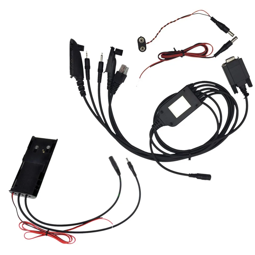 Новое поступление 6 в 1 COM порт RS232 ребристый программируемый кабель для Motorola gp68