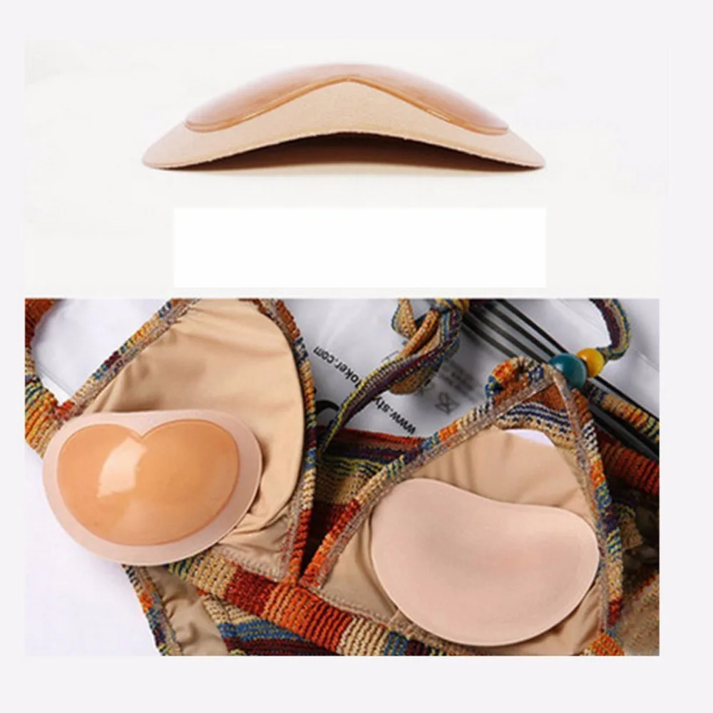 Yichaoyiliang Sexy Small Breasted Women Paste Inserts Breast Sponge Pads Enhancers Mastectomy Bra Girls Push Up Accessories |