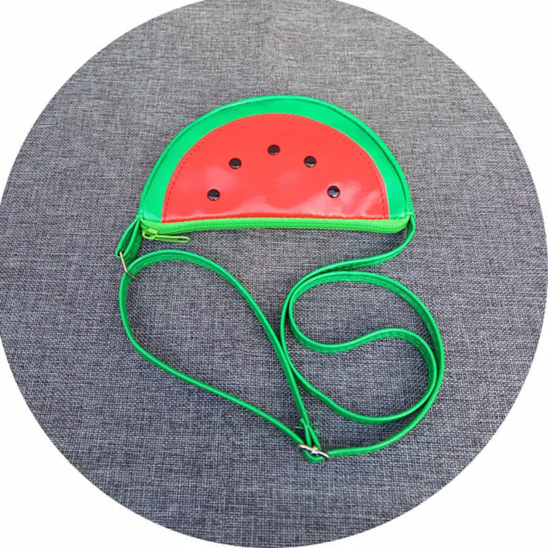 Новая милая детская сумка для монет с рисунком фруктов клубники арбуза ананаса