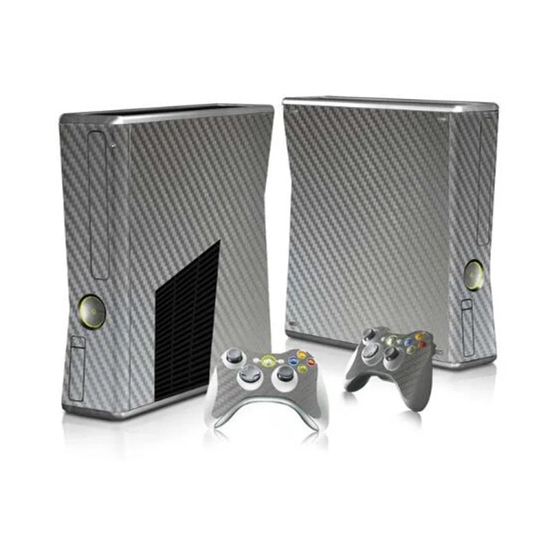 Защитный чехол из углеродного волокна для Microsoft Xbox 360 защитная пленка наклейка на