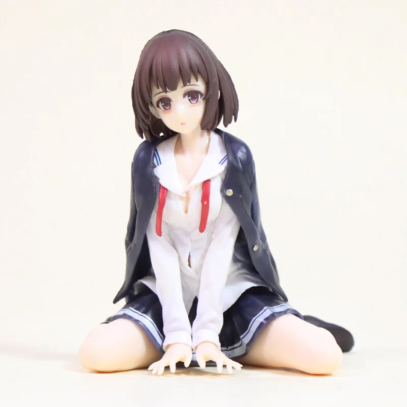 2 no box Аниме Saekano как растить скучную подругу katou Megumi пижамы девушка фигура ПВХ Фигурки Модель игрушки 12 см - Цвет: 2 no box