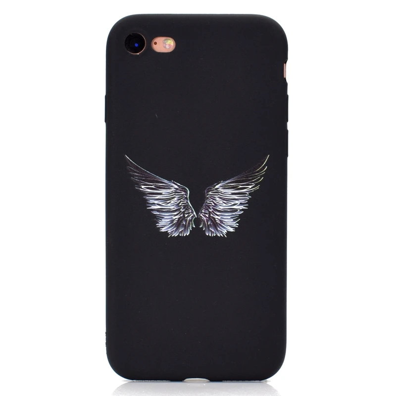 Черный чехол для телефона с рисунком Love cat butterfly dancing girl iphone X S MAX XR 10 6 s 7 8 Plus мягкий