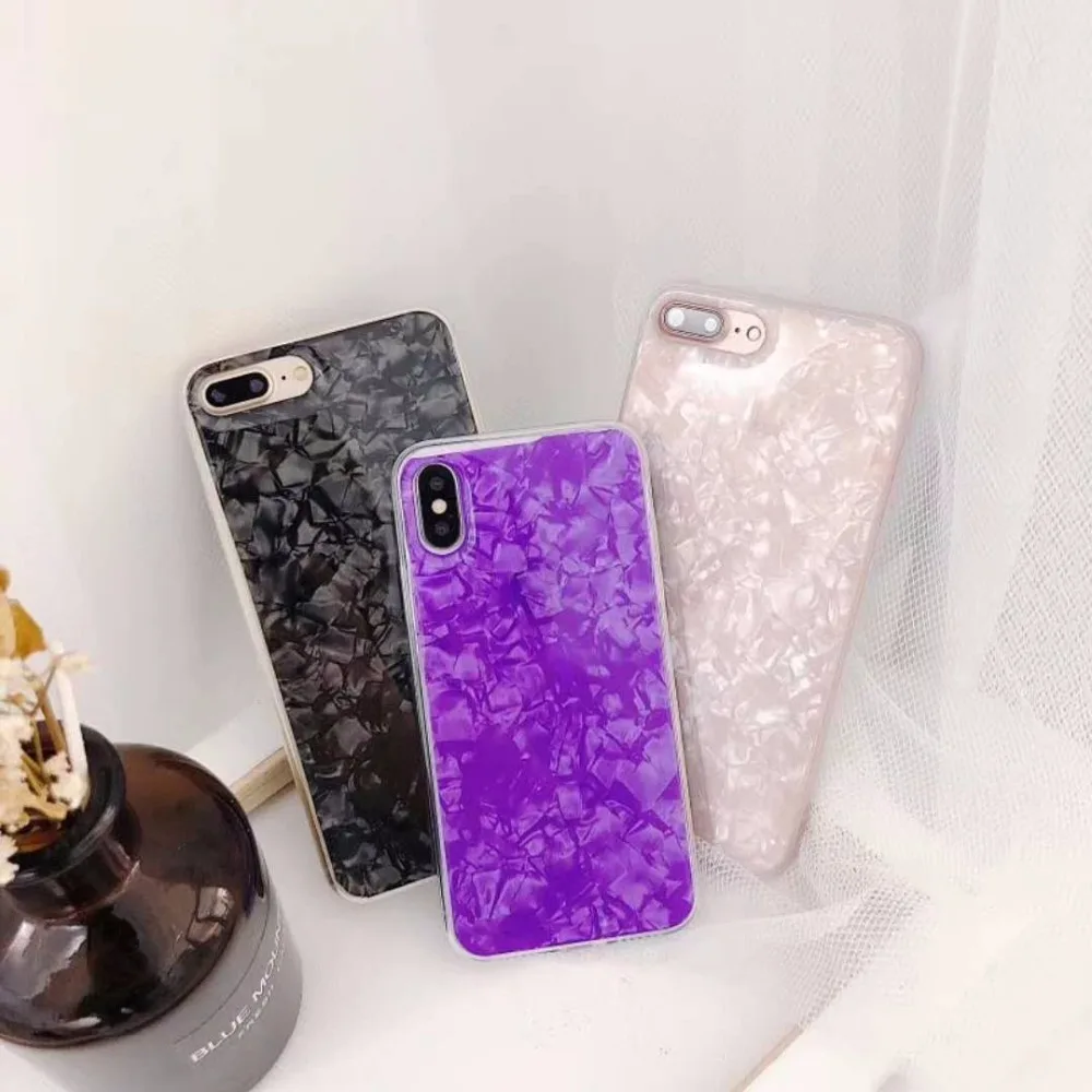 Простой мягкий ТПУ чехол для iPhone X 8 plus 7 XS MAX XR IMD marble 6 6s 6plus Telefon Kilifi |