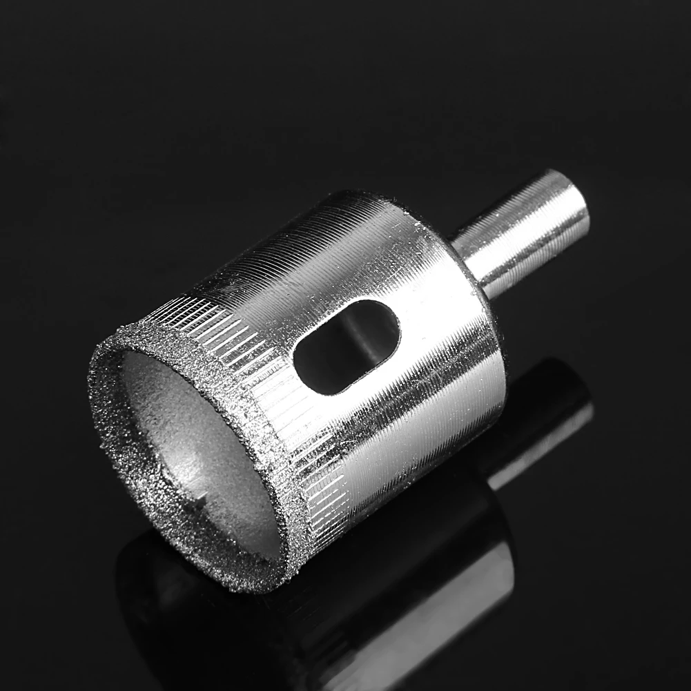 3Pcs 28/38/45mm Diamond Coated Core Saw Hole Drill Set For Glass Marble Tiles | Инструменты