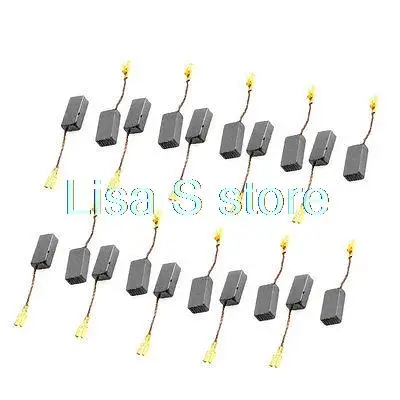 20 Pcs Generators Electric Drill Motor Carbon Brushes 9/16&quot x 5/16&quot 1/5&quot 14 8 5mm | Инструменты