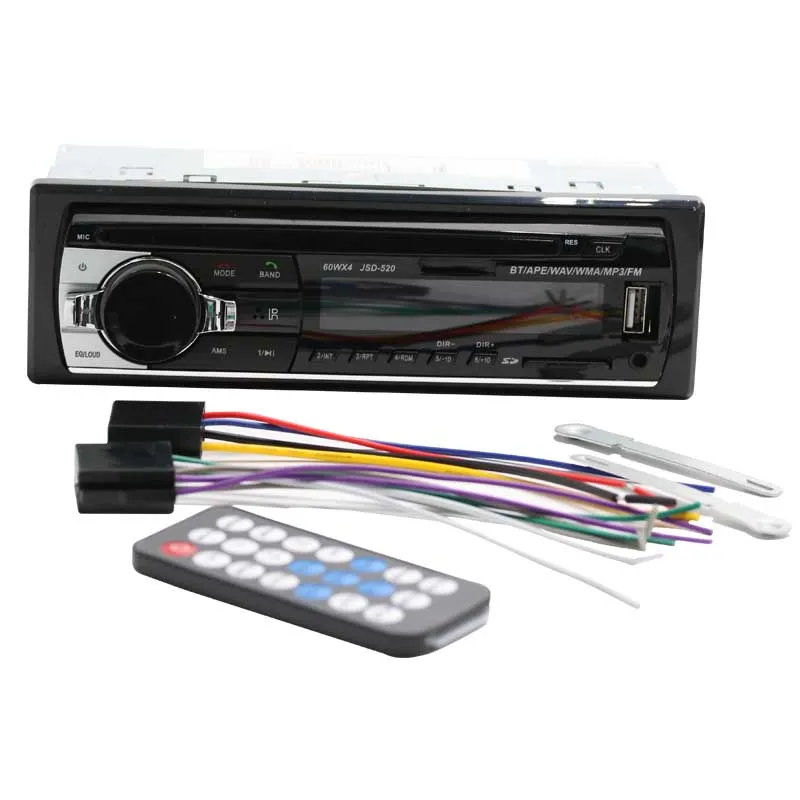 Автомагнитола 1 din с Bluetooth 12 В для MP3 FM радио дистанционным управлением телефона