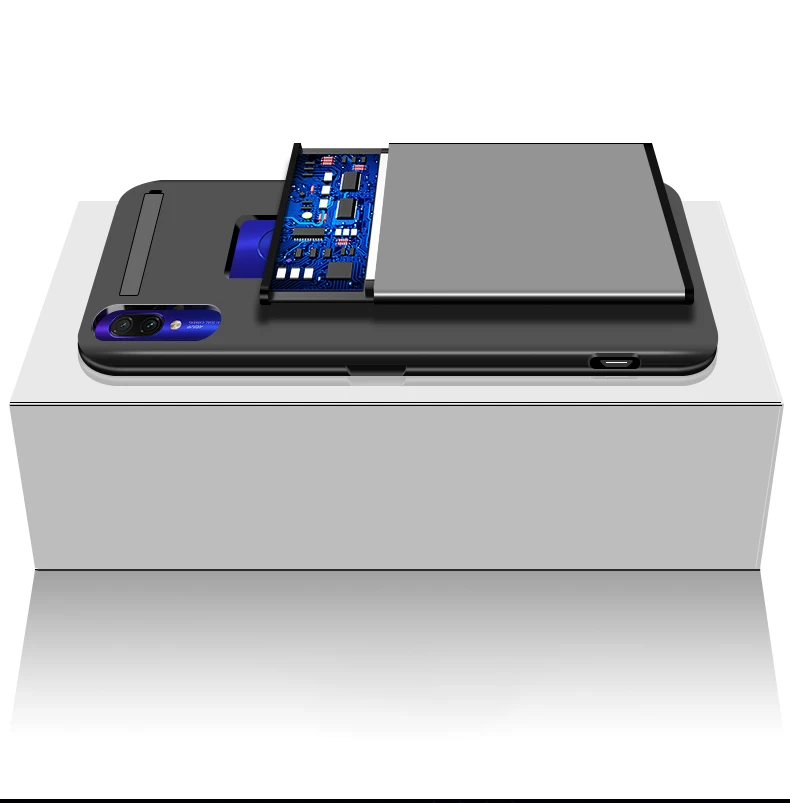 NENG 6800 мАч для Xiaomi Redmi Note7Pro чехол для зарядного устройства для Xiaomi Redmi Note7 внешний портативный чехол для зарядки аккумулятора чехол
