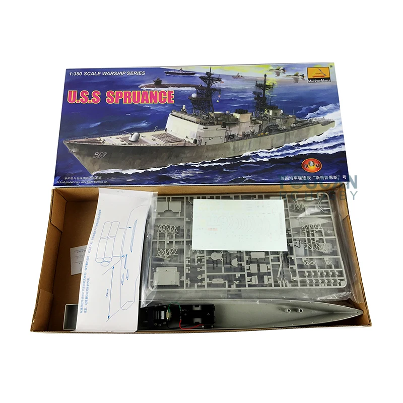 Trumpeter 80703 1/350 мотор США Spruance hilm современный военный корабль модель|Наборы для