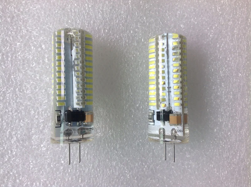 G4 Светодиодная лампа 9 Вт 104 светодиода 3014 220 240 в чип SMD кукурузная Кремниевая