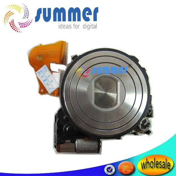 Оригинальный серебристый зум для SONY DSC W570 W580 W630 W650 WX7 WX9 WX30 WX50 WX70 объектив без ccd