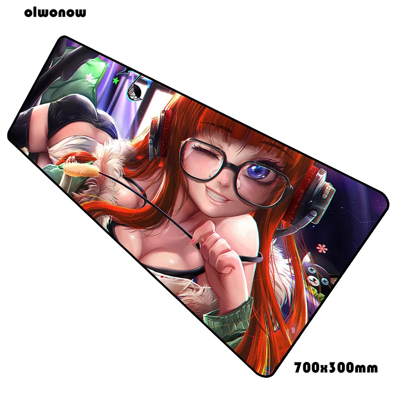 Persona 5 Коврик для мыши 700x300x3 мм массовый узор компьютерный коврик для мыши геймерский геймпад Лидер продаж игровой коврик для мыши Настольный коврик офисный коврик для мыши