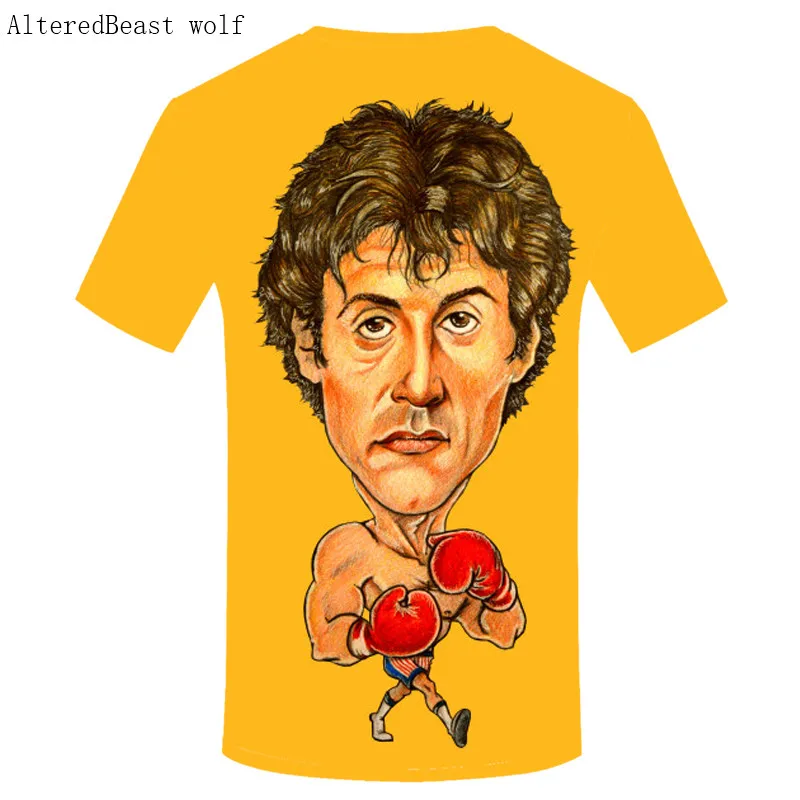Футболка Balboa Boxer Club Мужская из фильма Рокки Philly летний топ мужские футболки