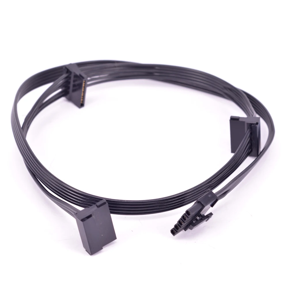 Кабель питания с прямым углом 5-3 порта SATA для Cooler Master Silent Pro M2 1500 Вт 1000 850 |