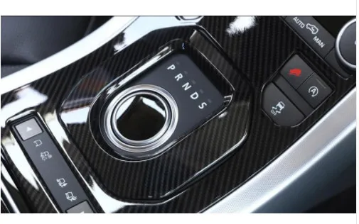 Новинка! Углеродное волокно стиль ABS пластиковые аксессуары для LandRover Range Rover Evoque