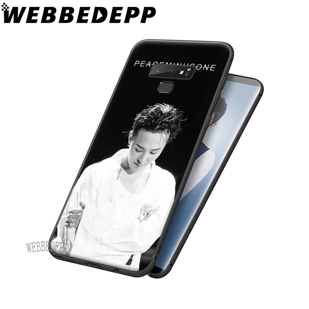 WEBBEDEPP G dragon Peaceminusone Мягкий чехол из ТПУ для Samsung Galaxy S6 S7 Edge S8 S9 S10 Plus S10e|Бамперы| |