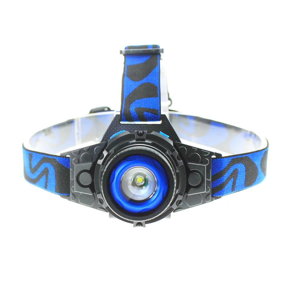 LED Headlamp Cree Q5 Waterproof High Brightness Built in Lithium Battery Rechargeable Headlight + Charger 3 Modes Zoomable Torch|torch home|headlamp