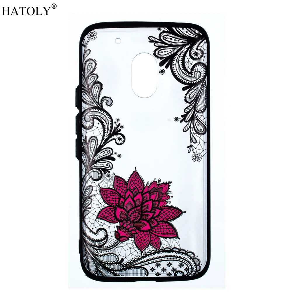 For Cover Motorola Moto G4 Case Rubber Silicon Phone Shell Protector Style Plus |