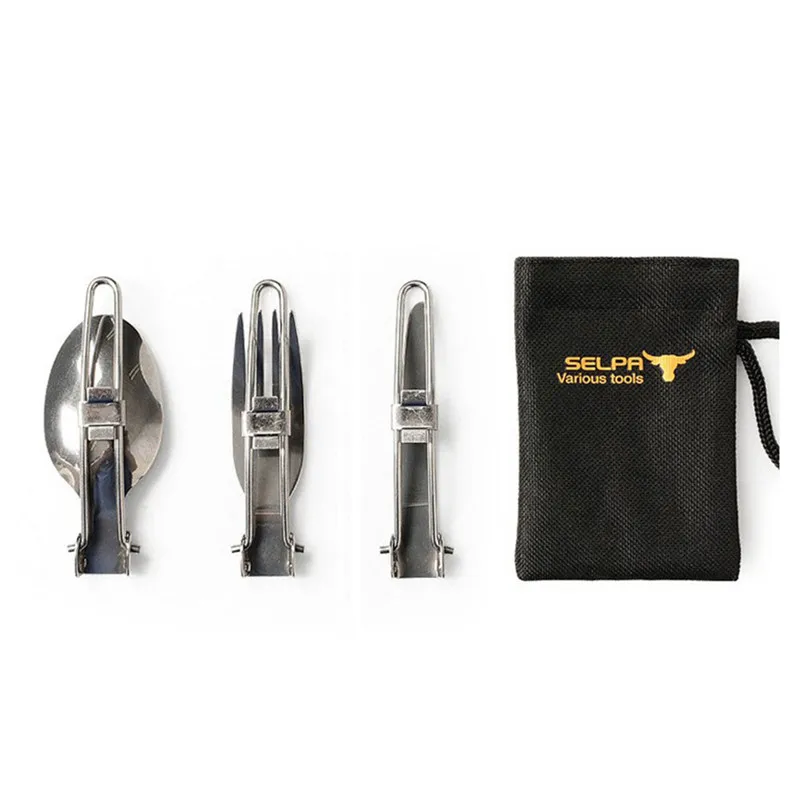 Портативный 3 в 1 открытый кемпинг стол для пикника набор столовых приборов