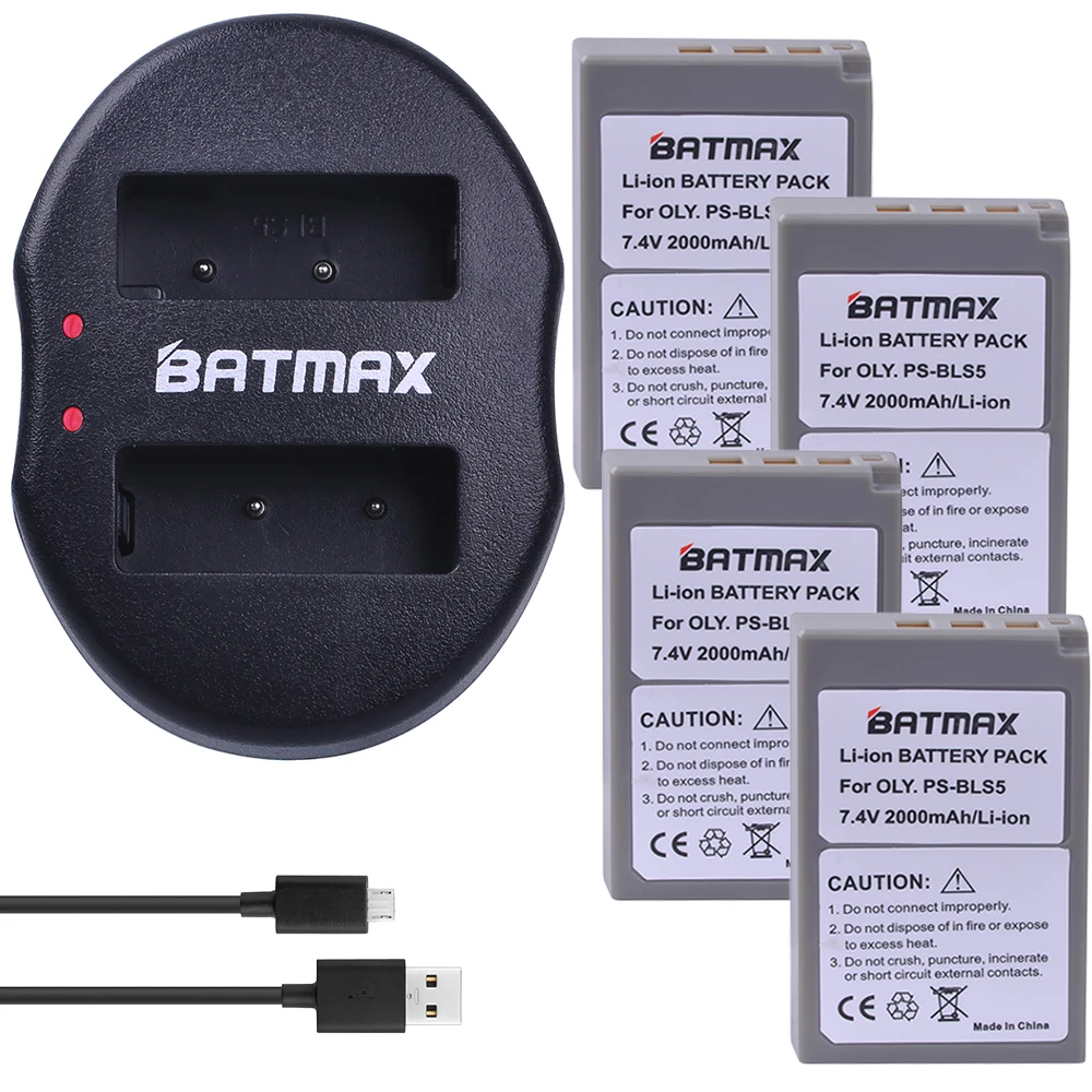 4 шт. 2000 мА · ч|Цифровые аккумуляторы| |