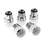 5 шт.лот Универсальный B22 к E14 высокая термостойкость светодиодные лампы база адаптер Свет конвертер лампа гнездо держатель