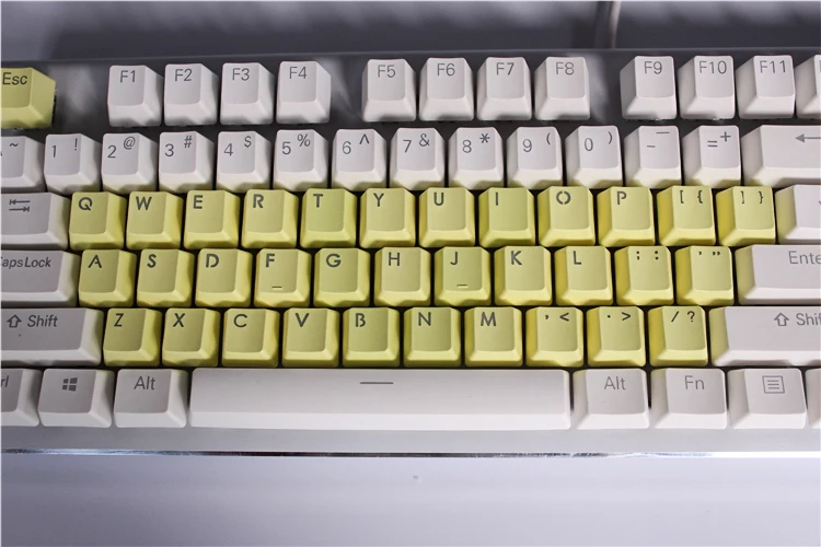 Новое поступление PBT 37 ключ двухклавишный колпачок OEM профиль Вишневый MX колпачки