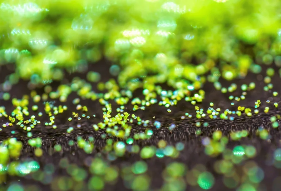 Laeacco зеленый блеск в горошек свет боке День Святого Патрика детский портрет фото