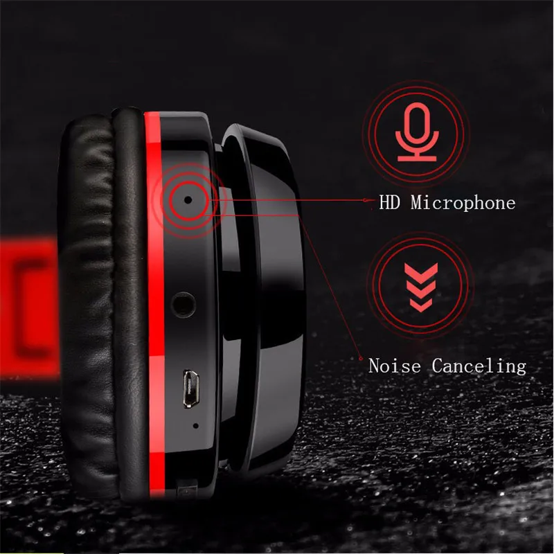 Wireless Bluetooth Headset Sport Stereo Headphone Earbud with Microphone for Xiaomi Headphones Noise Canceling | Электроника