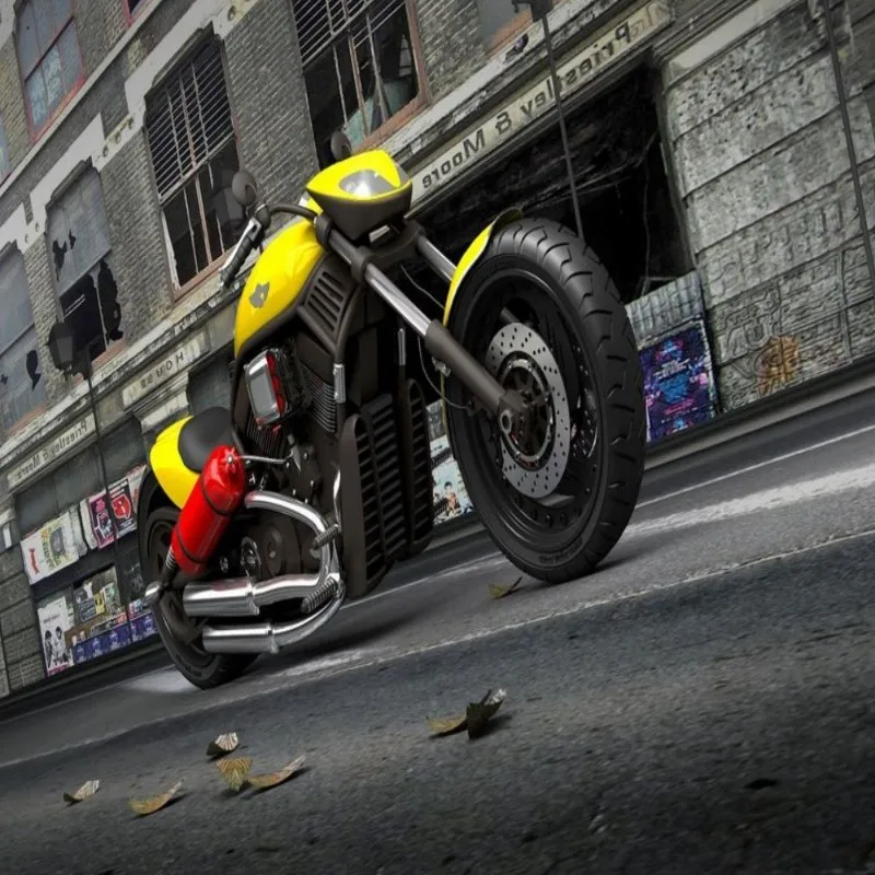 Дропшиппинг обои для спальни 3D модель мотоцикла обои|Обои| |