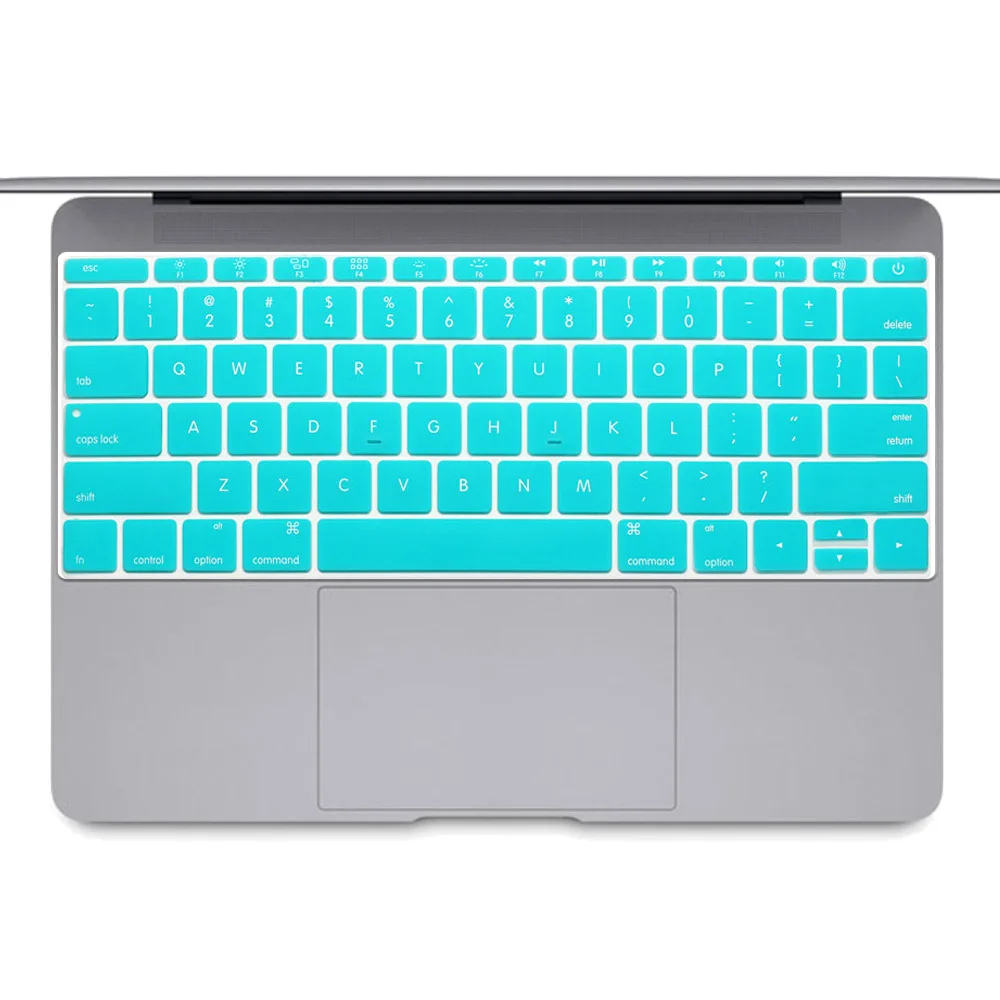 Английская версия для США чехол клавиатуры силиконовая кожа нового Macbook 12 дюймов
