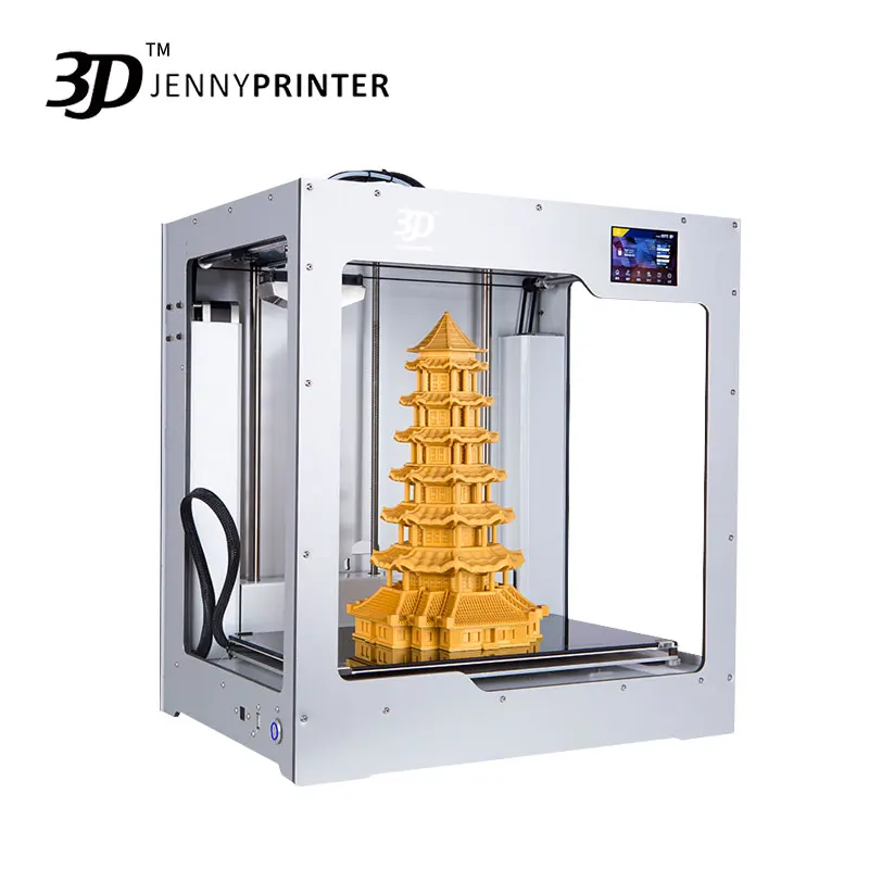 Новейший JennyPrinter4 X340 одиночный или двойной экструдер автоматический рычаг 3d принтер DIY Набор для Ultimaker 2 UM2+ расширенный