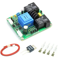 class a power amplifier supply delay soft start amp temperature protection board