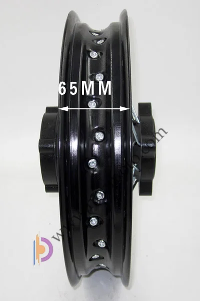 Черные диски 1 85x12 дюймов для внедорожного велосипеда питбайк CRF Kayo BSE Apollo задние