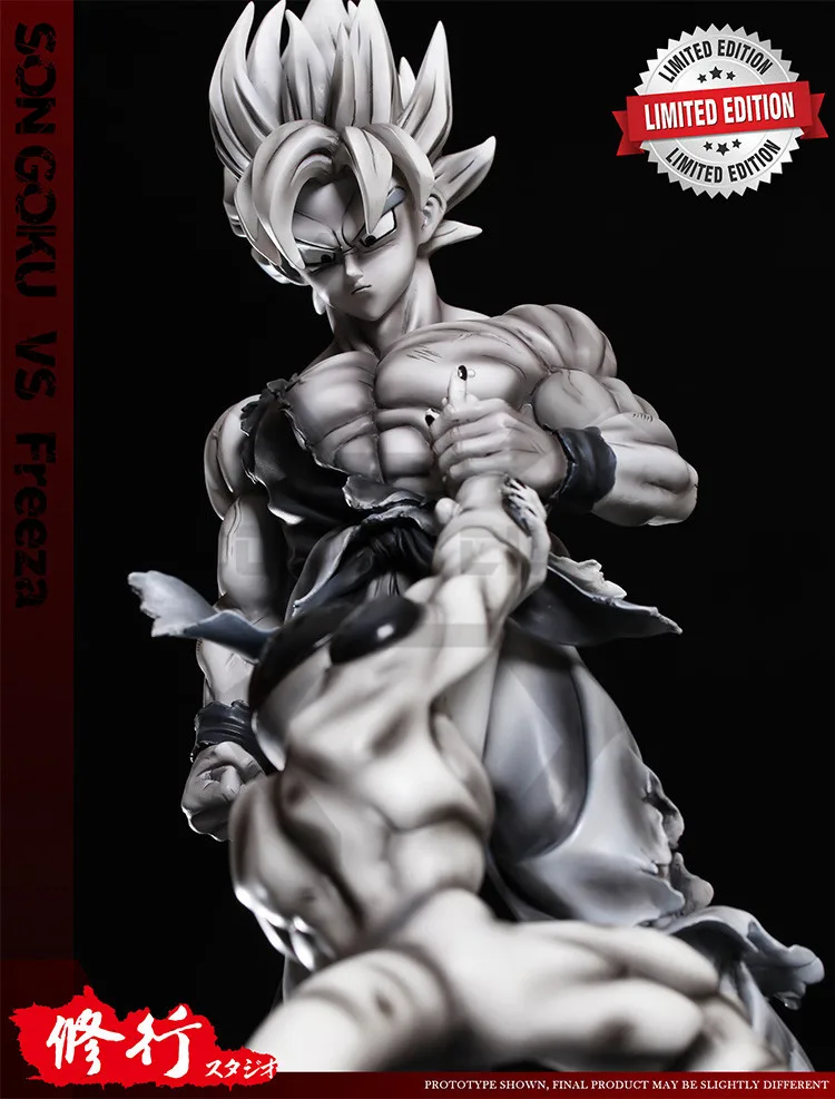 Комический клуб dragon ball z Супер Саян Гоку vs Frieza gk смола статуя комический цвет фигурка для коллекции