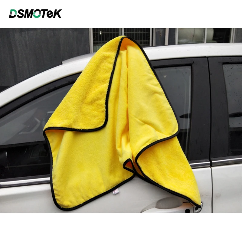 DSMOTEK 90*60 см полотенце для чистки автомобиля большая ткань мытья супер мягкое