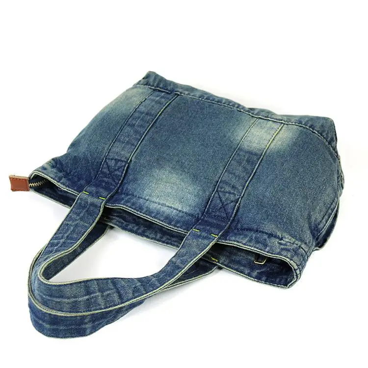 Женские повседневные сумки джинсовые женские ручные дизайнерские вместительные