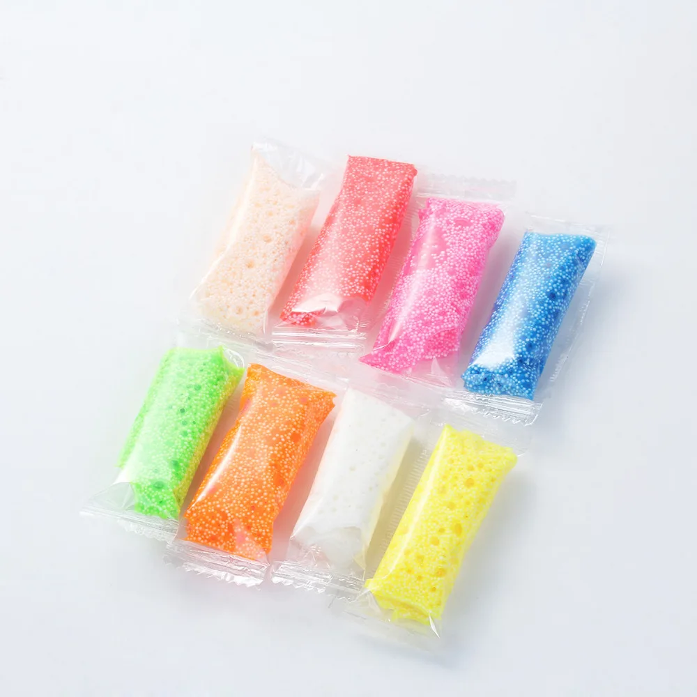 Игровой набор теста для лепки с жемчугом 8 цветов глина рукоделия умный пластилин